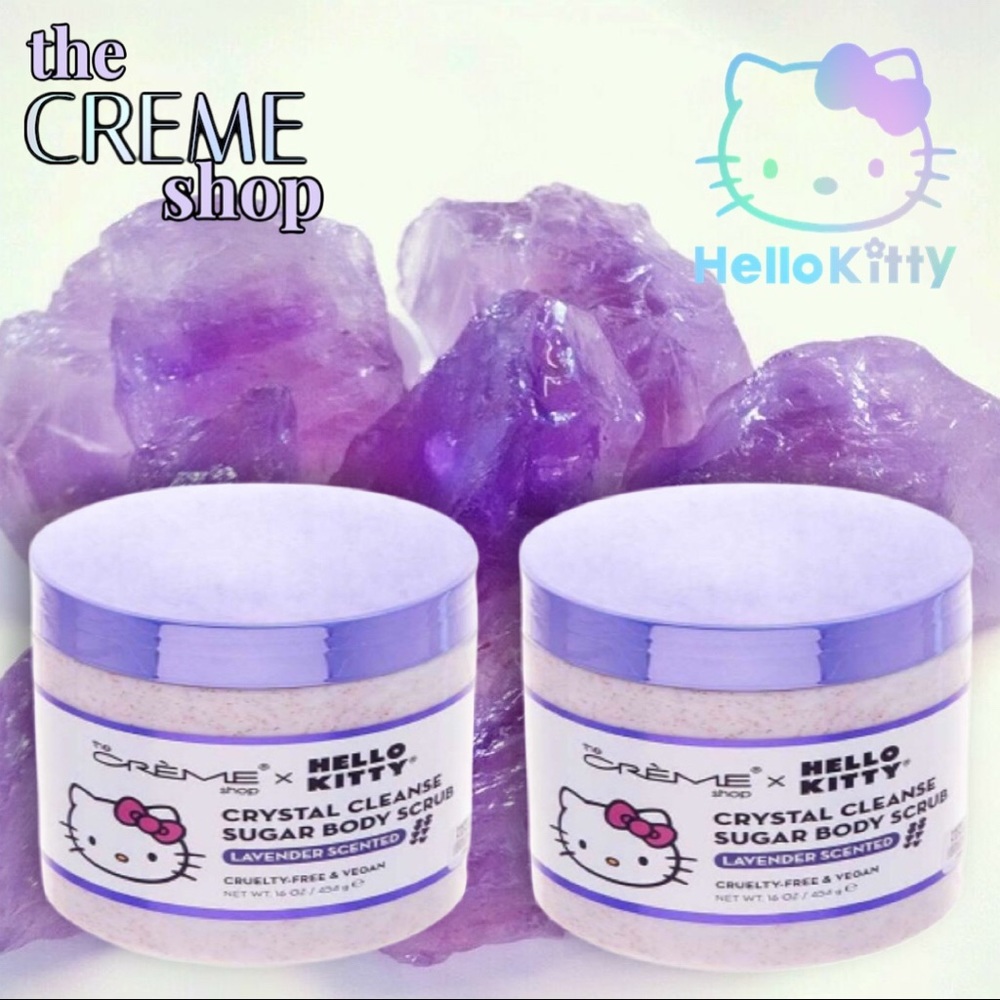 X2 CRYSTAL CLENSE SUGAR BODY SCRUB LAVENDER Scent